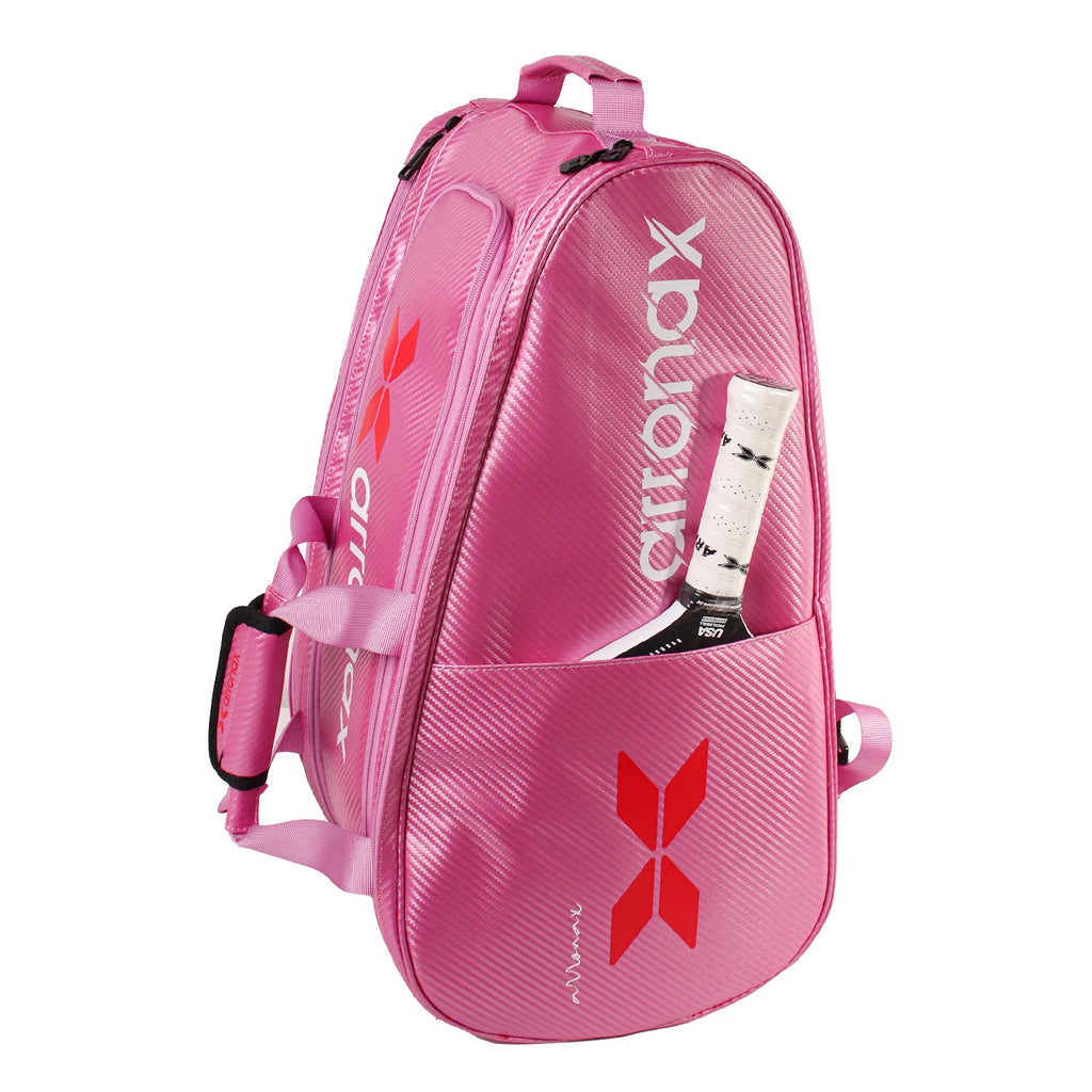 Arronax Carbon Fiber PU Padel & Pickleball Backpack — Large Capacity, Waterproof