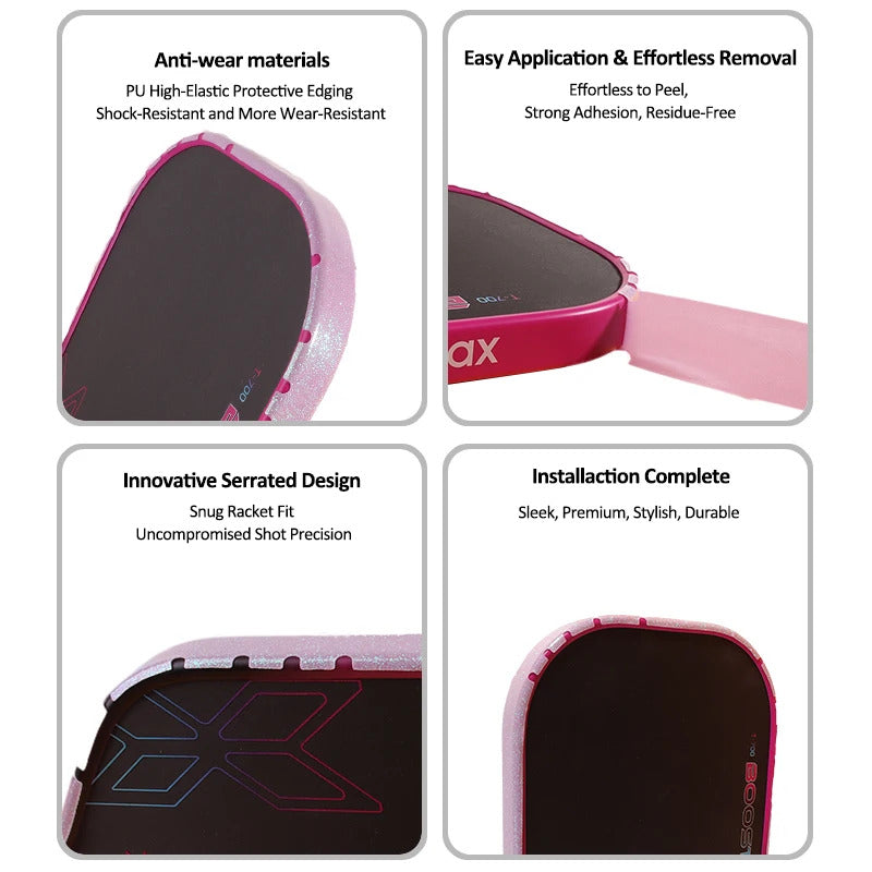 Arronax PU Edge Guard Tape for Pickleball Paddles — 80cm, 10 Colours