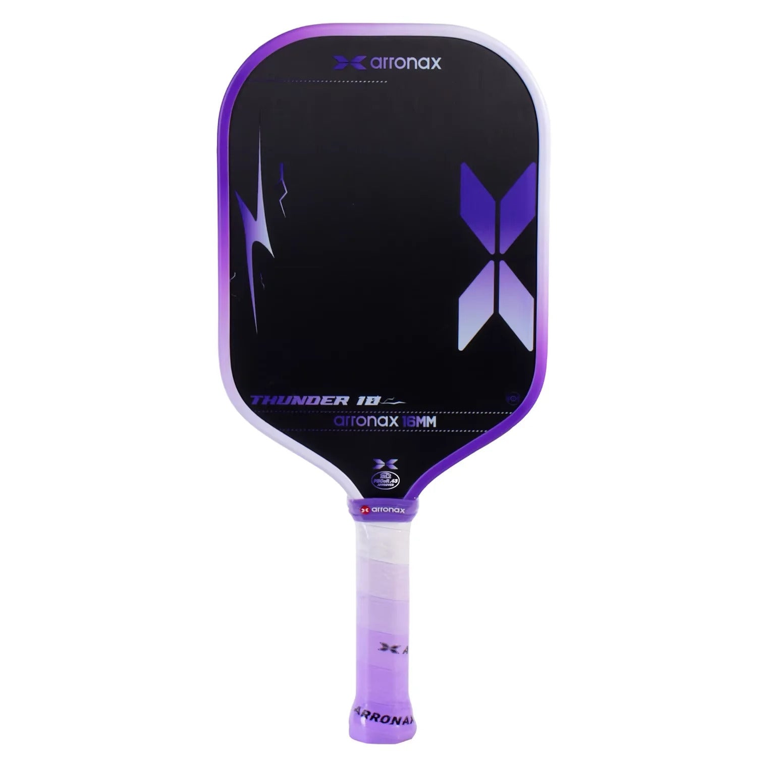 Arronax Thunder 10 Carbon Fiber Pickleball Paddle — 16mm EPP EVA Core