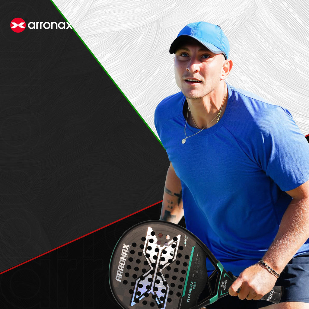 Arronax AT10 18K Carbon Fiber Padel Racket — 3D Matte EVA Core