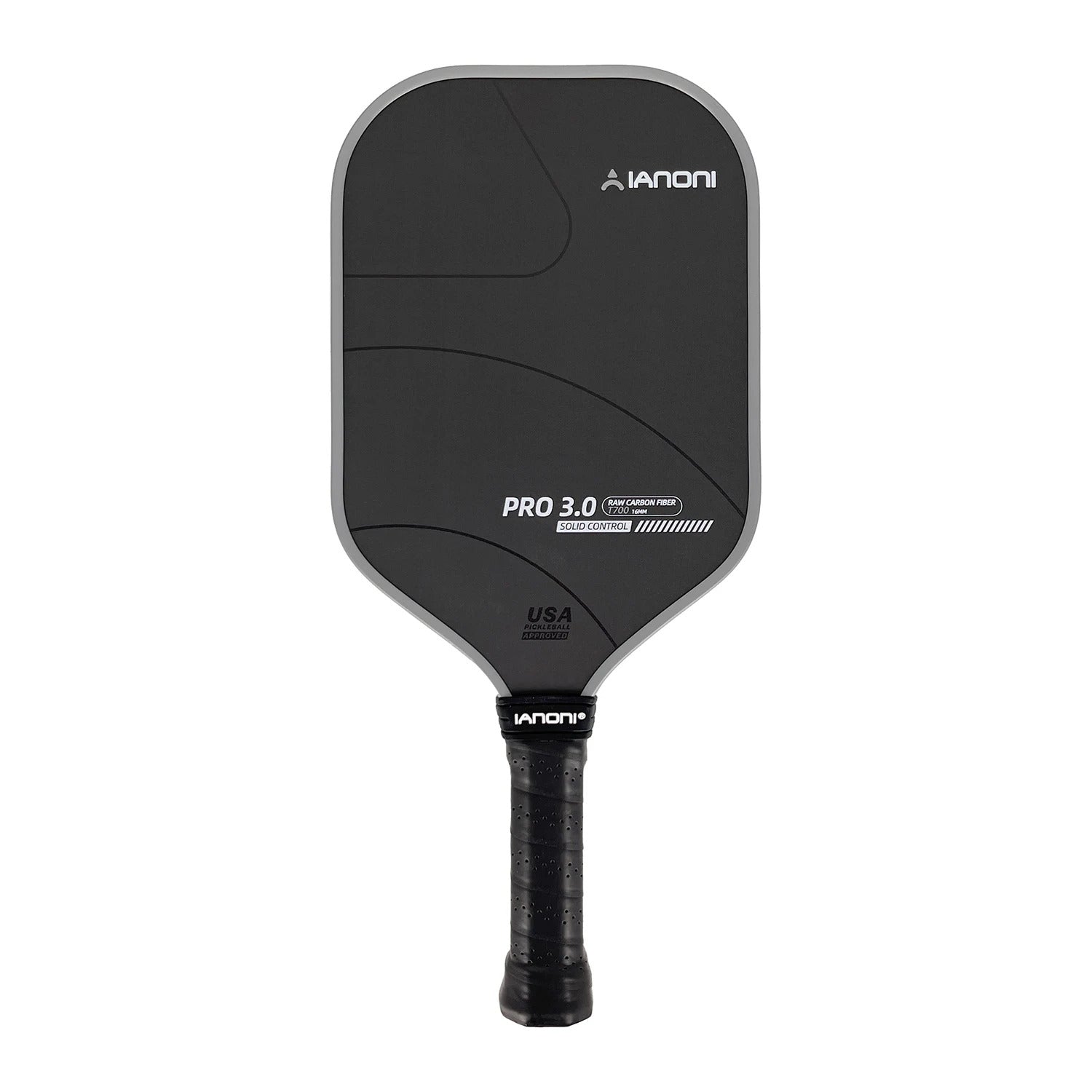 IANONI PRO 3.0 USAPA Certified Pickleball Paddle — T700 Carbon, 16mm PP Core