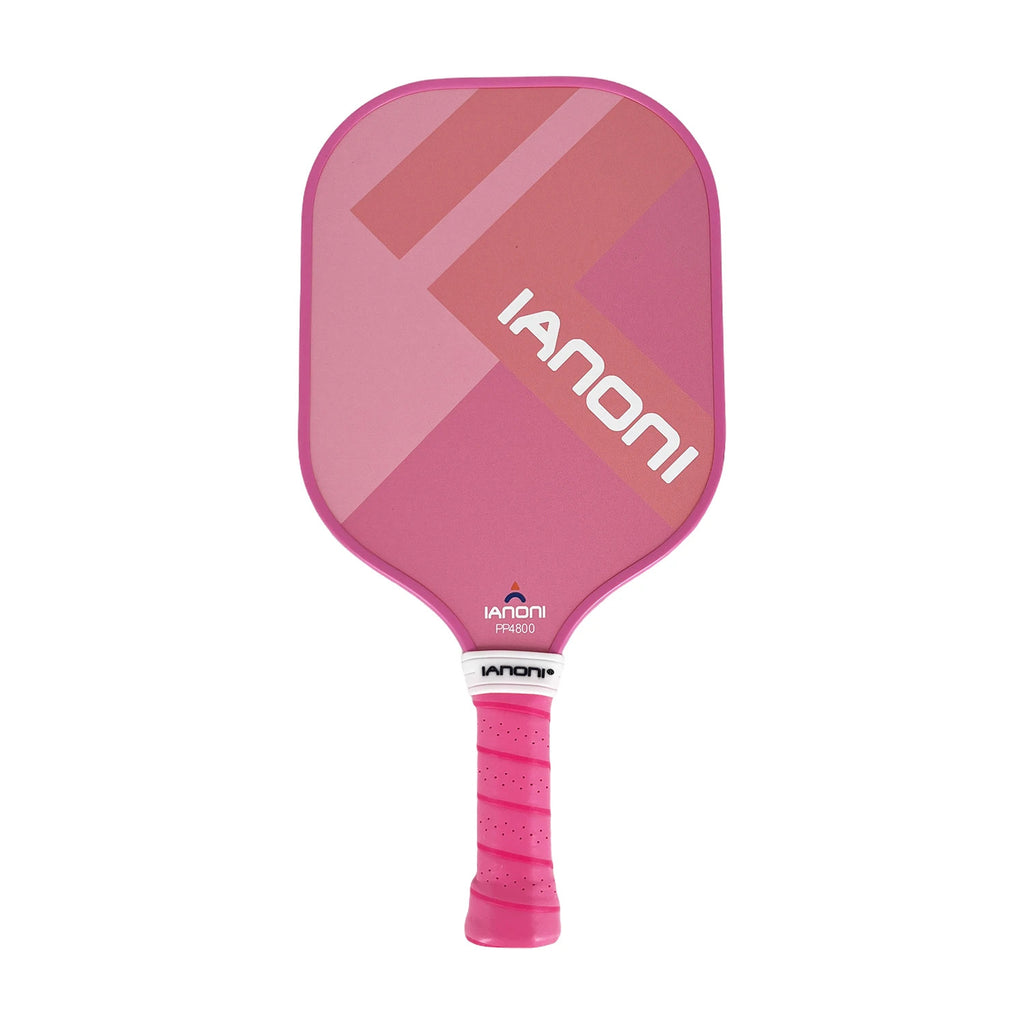 IANONI PP Series Textured Carbon Pickleball Paddle — 13mm PP Honeycomb Core