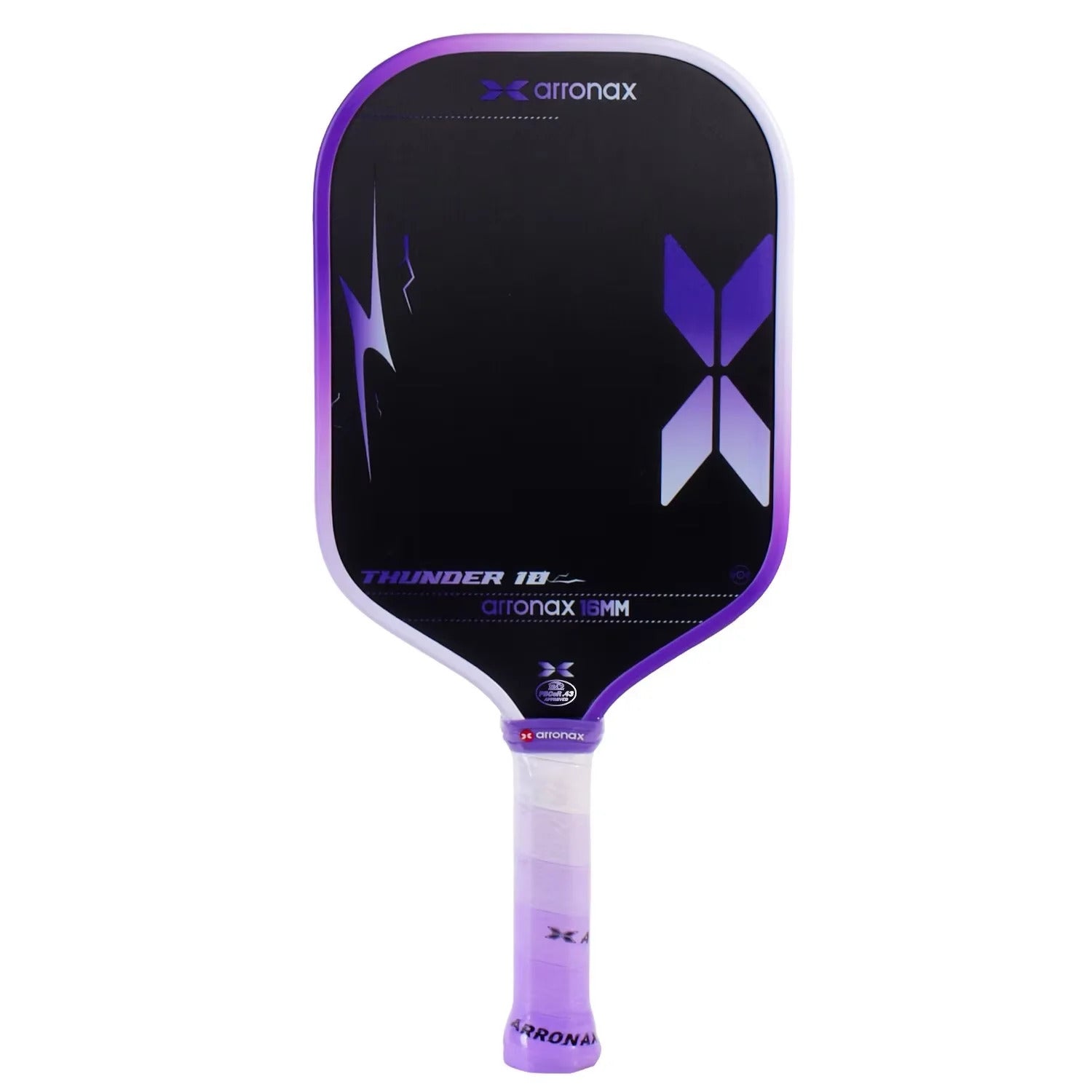 Arronax Thunder 10 Carbon Fiber Pickleball Paddle — 16mm EPP EVA Core