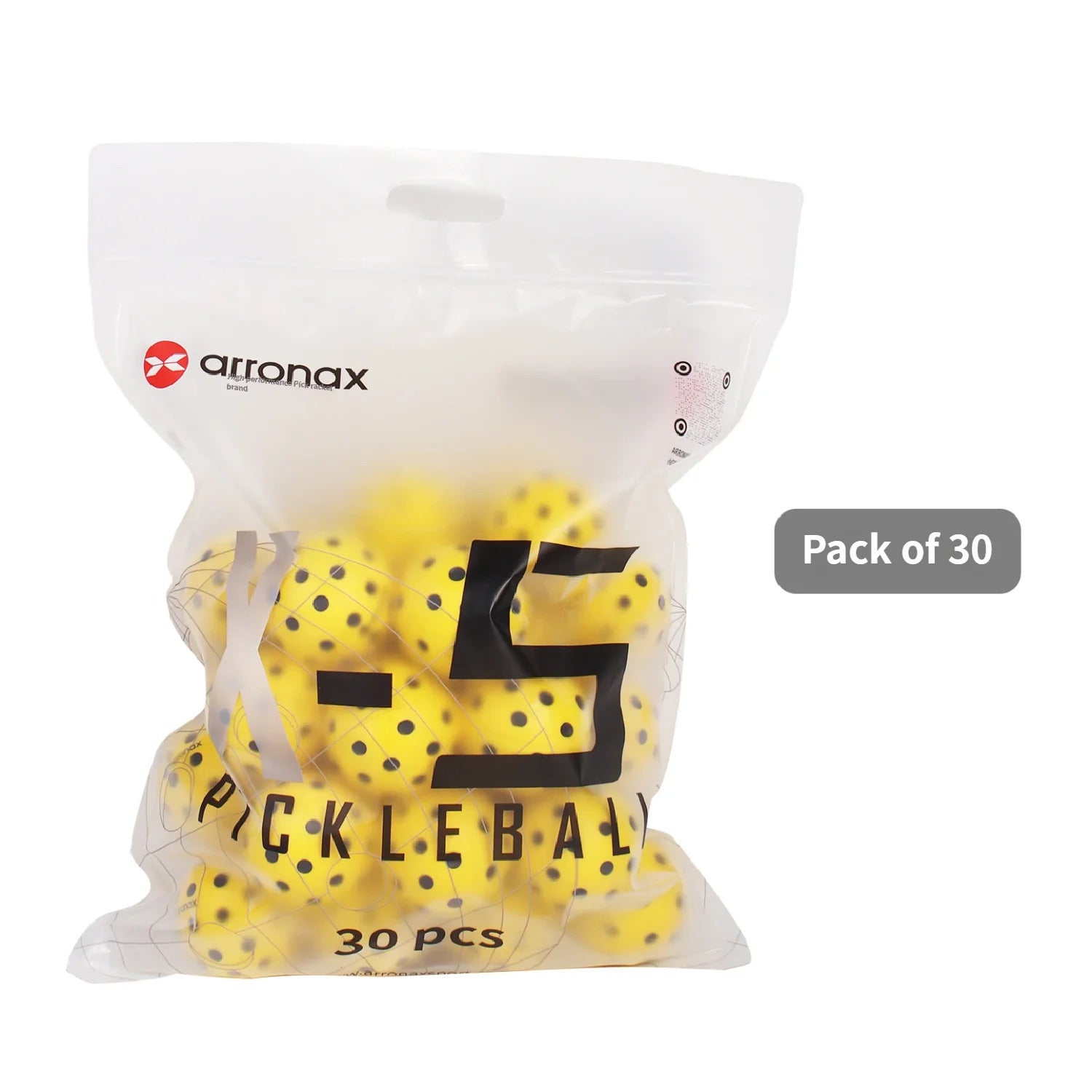Arronax JYQ01 Quiet PU Pickleball Training Balls — Up to 60% Quieter