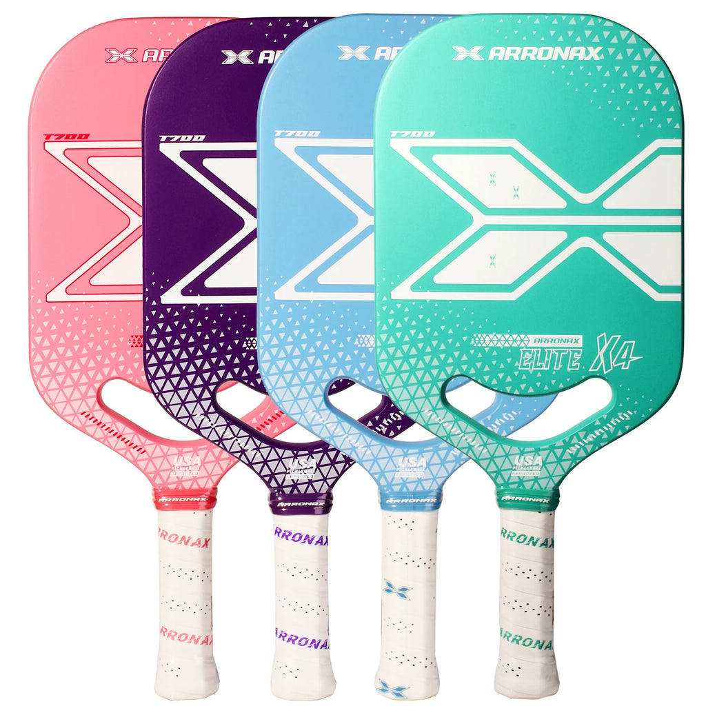 Arronax X-4 USAPA Approved T700 Carbon Pickleball Paddle — 3 Shape Options