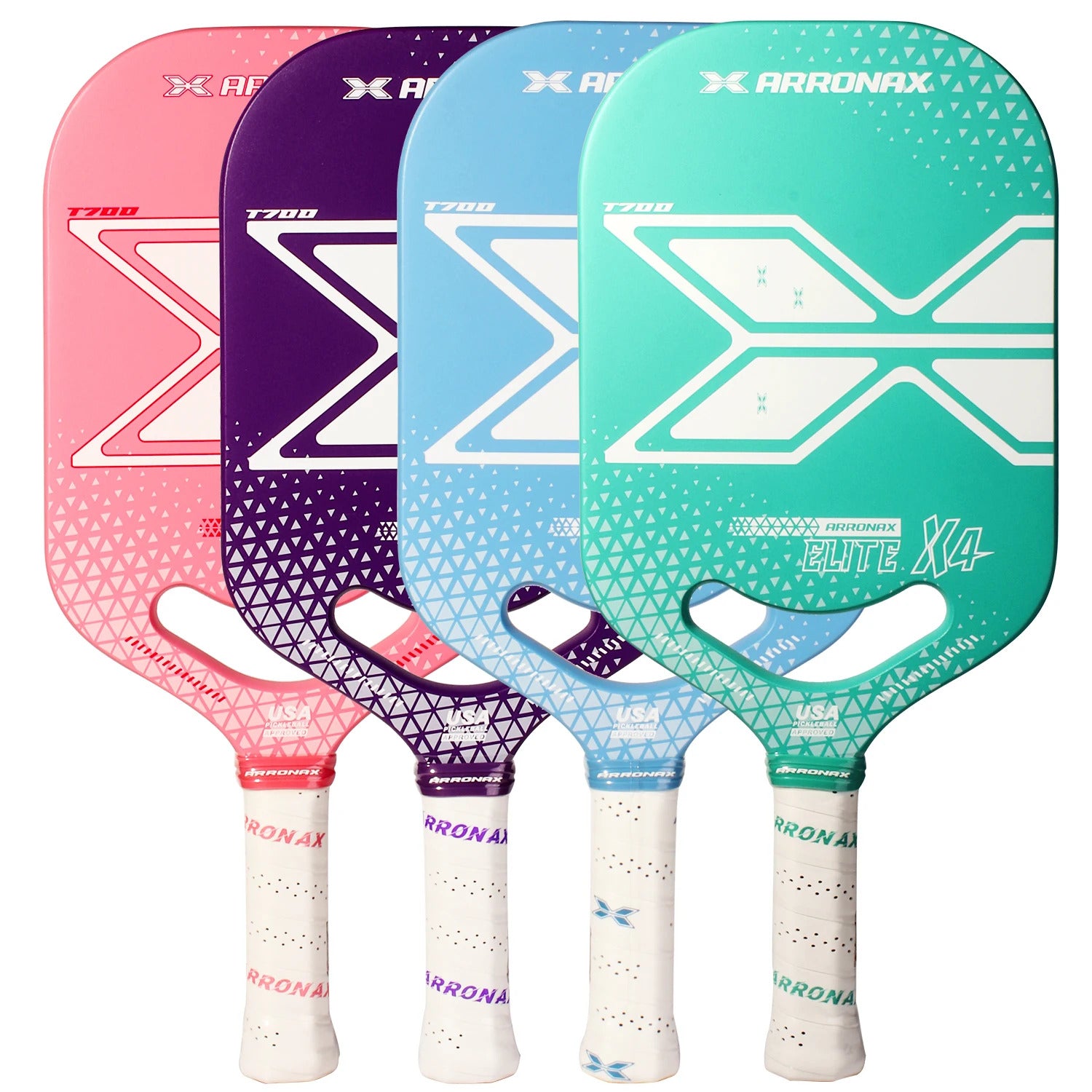 Arronax X-4 USAPA Approved T700 Carbon Pickleball Paddle — 3 Shape Options