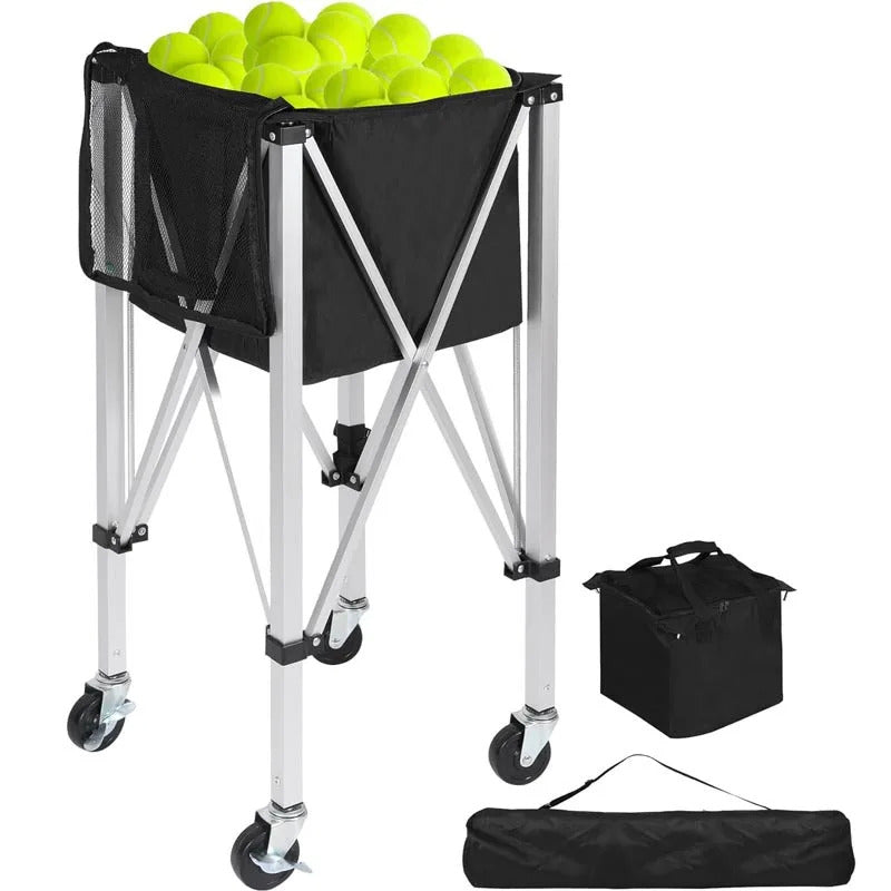 Arronax SW-TBC01 Foldable Aluminium Ball Cart — Tennis, Padel & Pickleball, 40×40×40cm