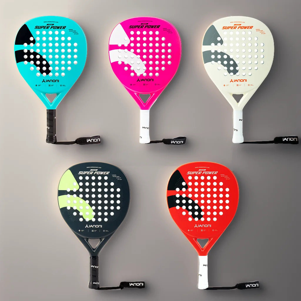 IANONI Super Power 3D Carbon Fiber Padel Racket