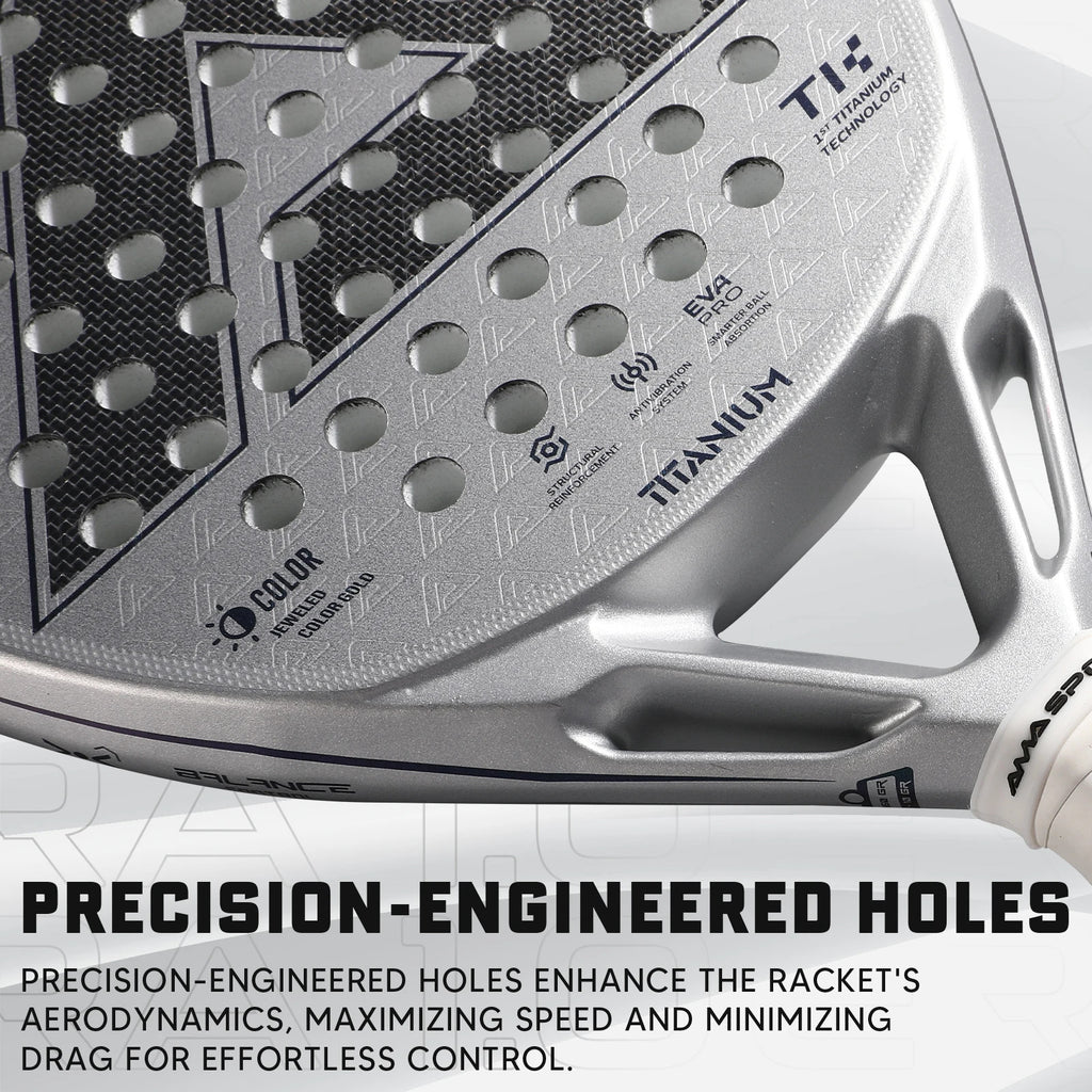AMA SPORT ERA 1.0 Titanium Carbon Padel Racket