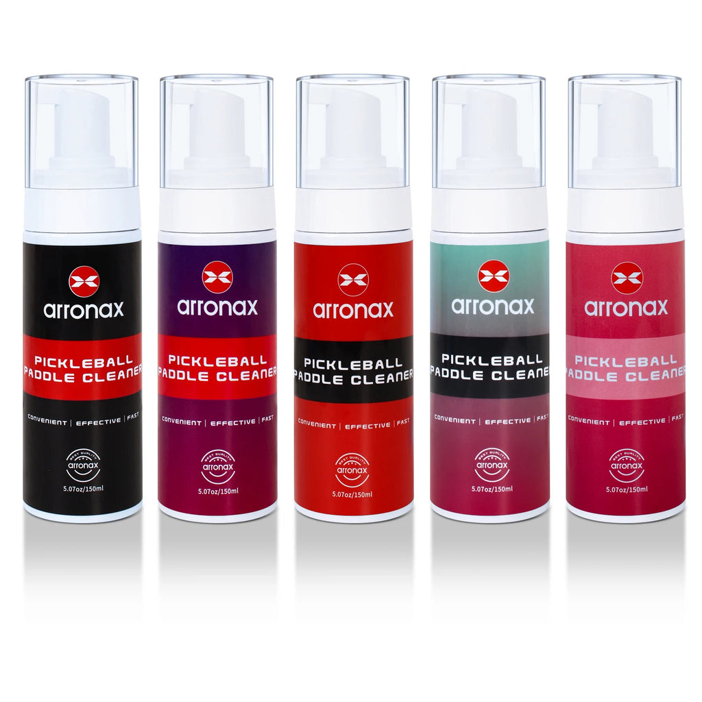 Arronax Pickleball Paddle Spray Cleaner — Foam Formula for Carbon & Composite Faces