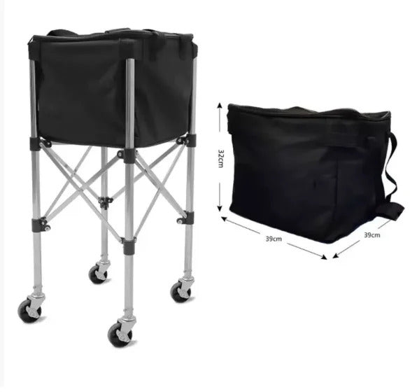 Arronax SW-TBC01 Foldable Aluminium Ball Cart — Tennis, Padel & Pickleball, 40×40×40cm