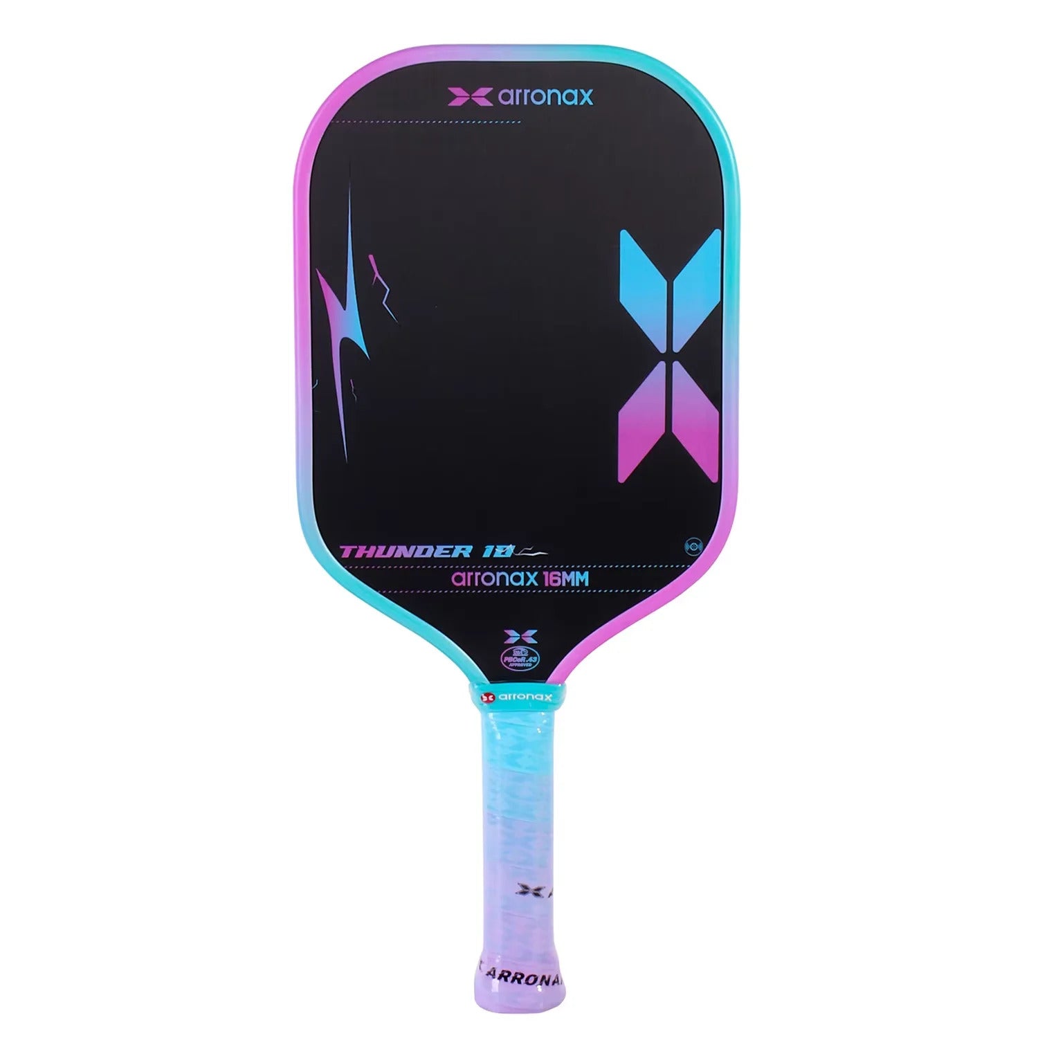 Arronax Thunder 10 Carbon Fiber Pickleball Paddle — 16mm EPP EVA Core