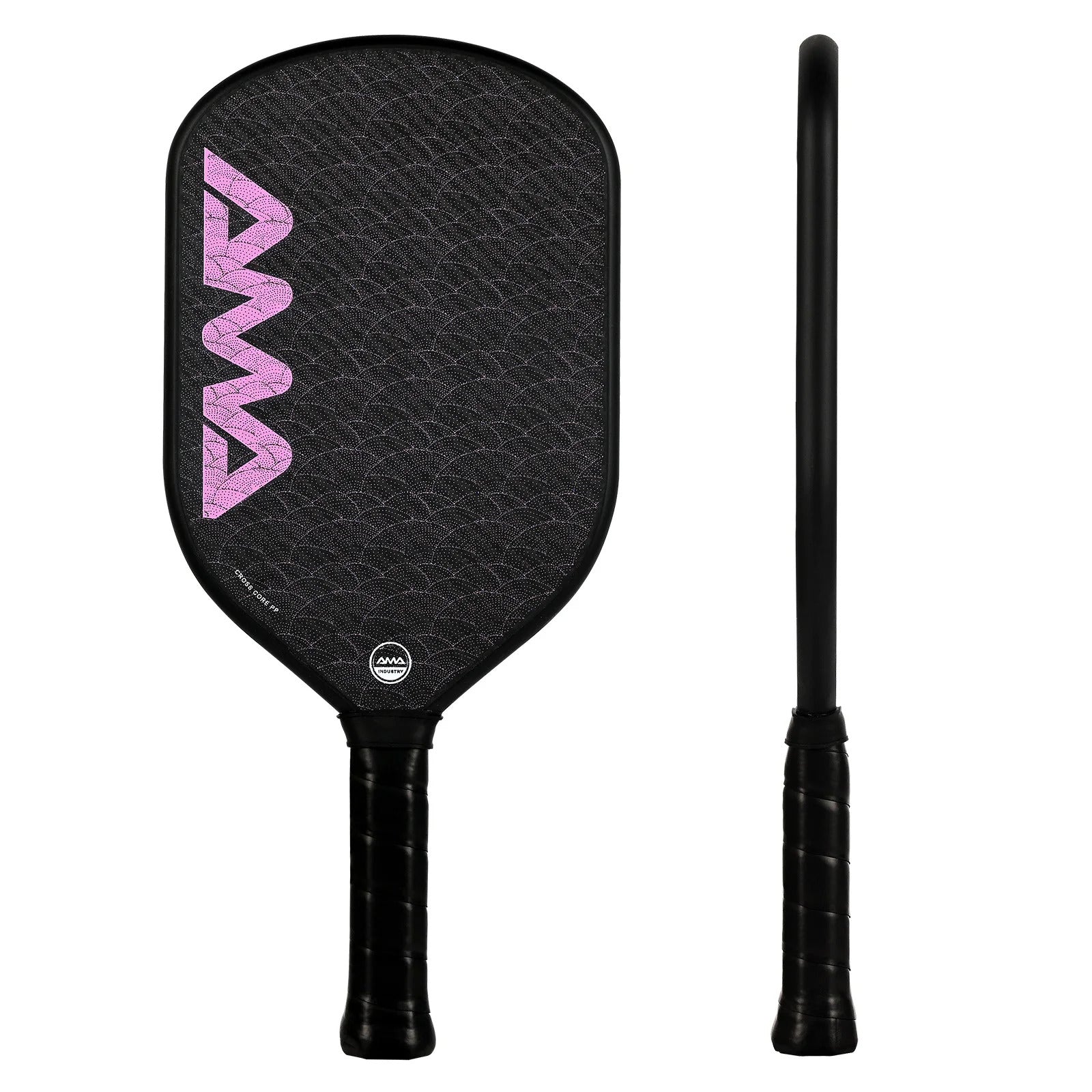 AMA SPORT PBR015 Edgeless Pickleball Paddle — Foam-Injected MPP Core, USAPA Approved