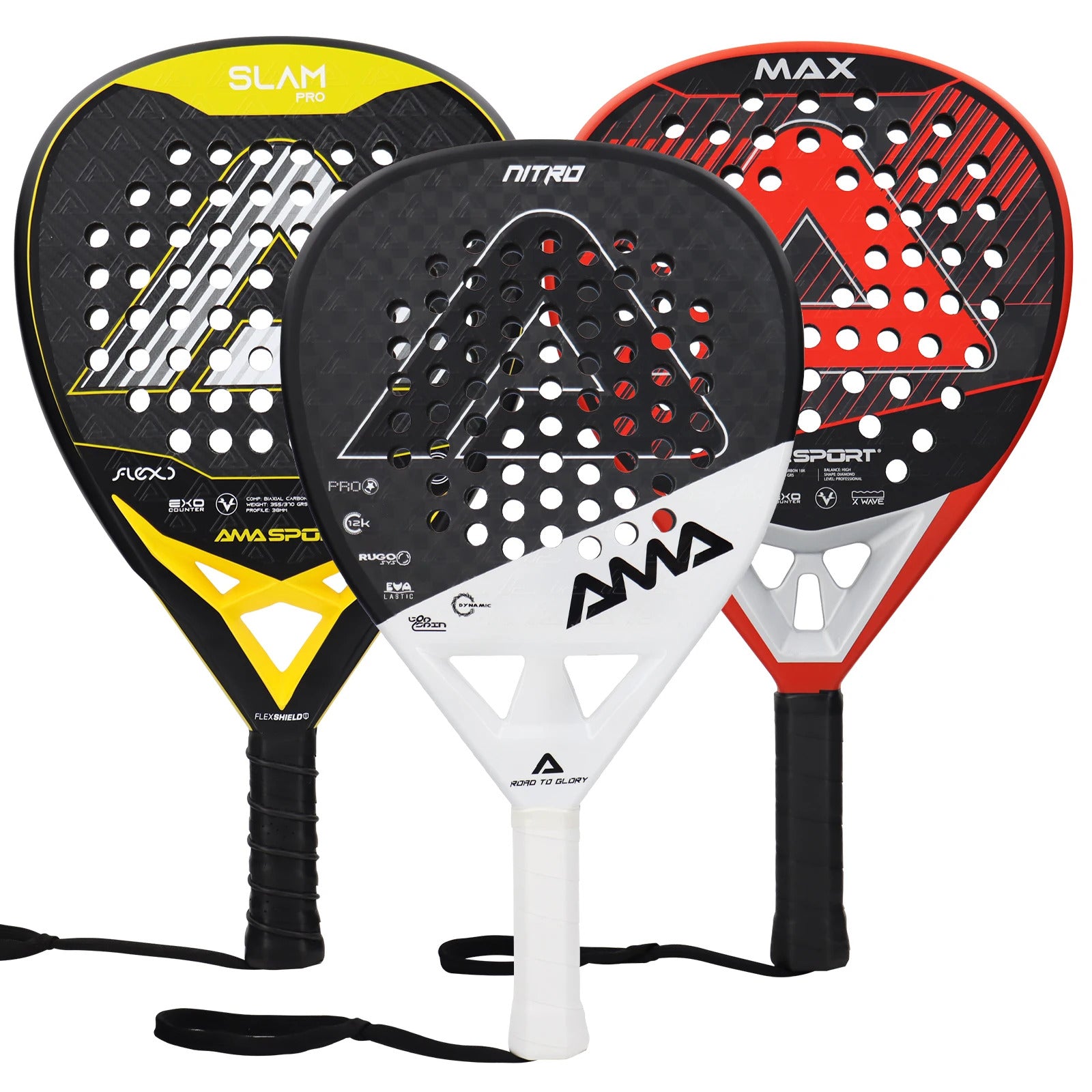 AMA SPORT ERA 1.0 Titanium Carbon Padel Racket
