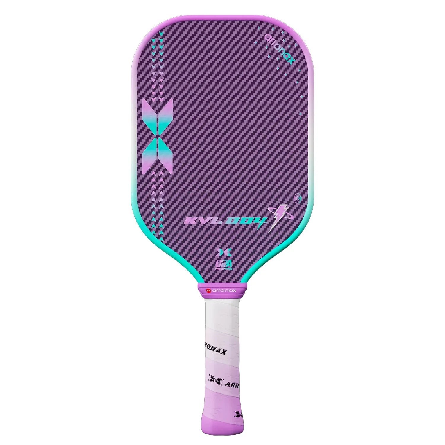 Arronax KVL004 Carbon Fiber Pickleball Paddle — 16mm EVA Core