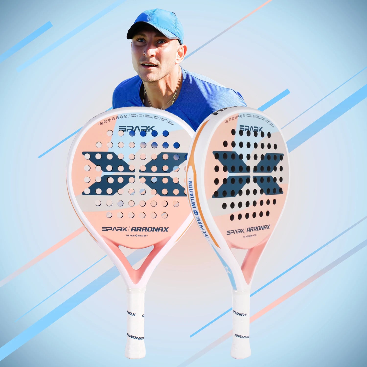 Arronax Carbon Padel Racquet — Lightweight EVA Core