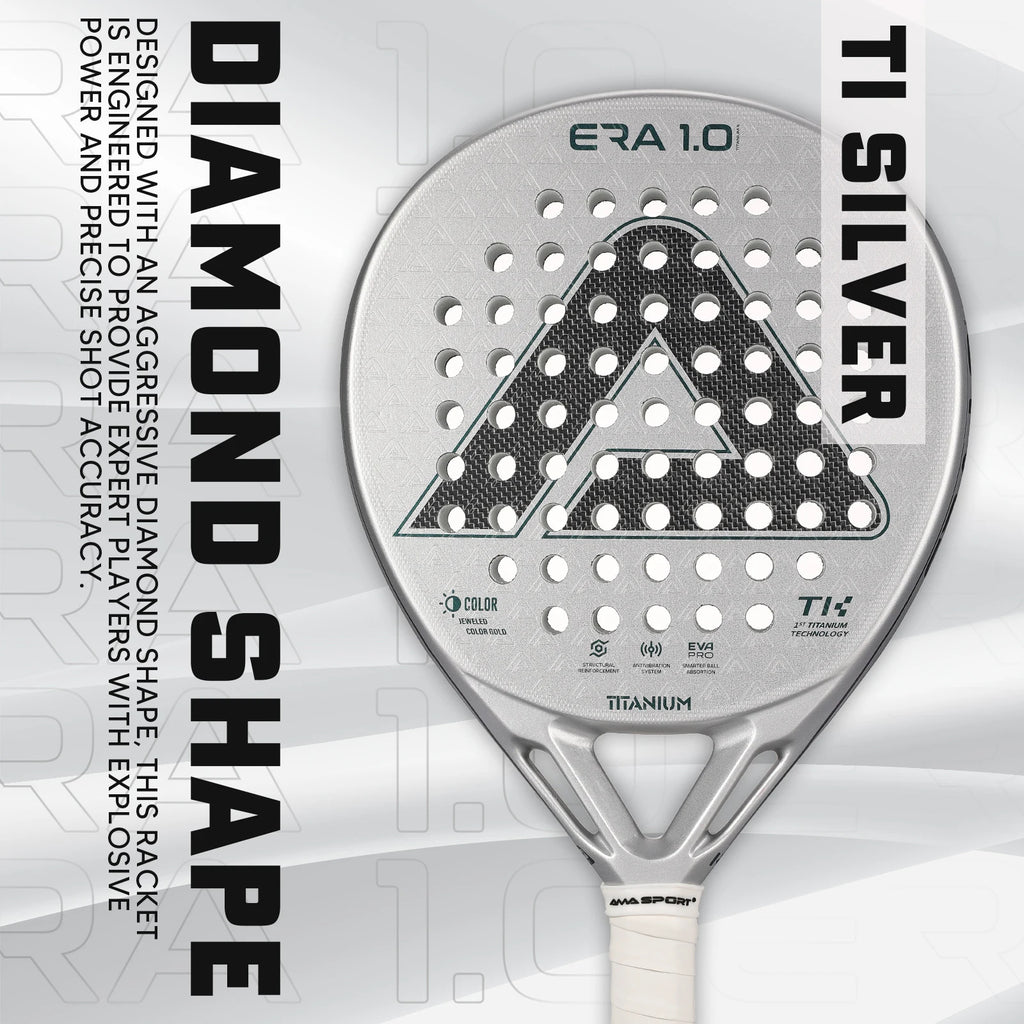 AMA SPORT ERA 1.0 Titanium Carbon Padel Racket