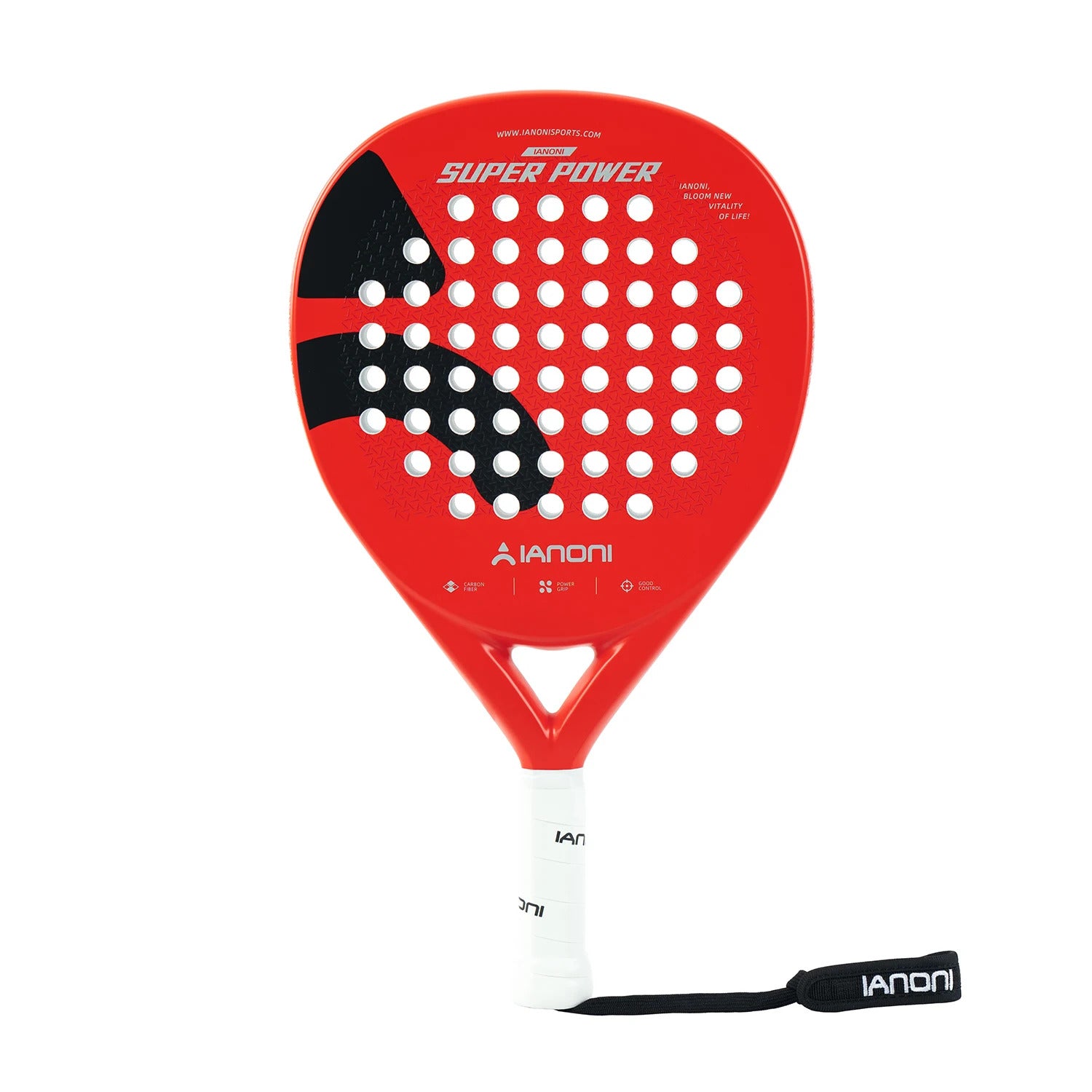 IANONI Super Power 3D Carbon Fiber Padel Racket