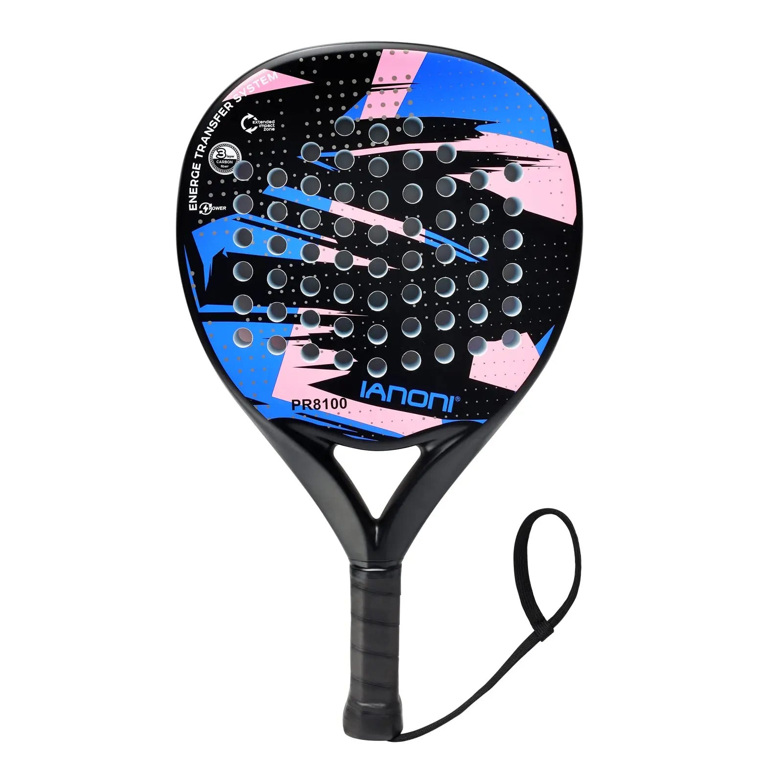 IANONI PR670/660 Carbon Fiber Padel Racket — EVA Foam Core