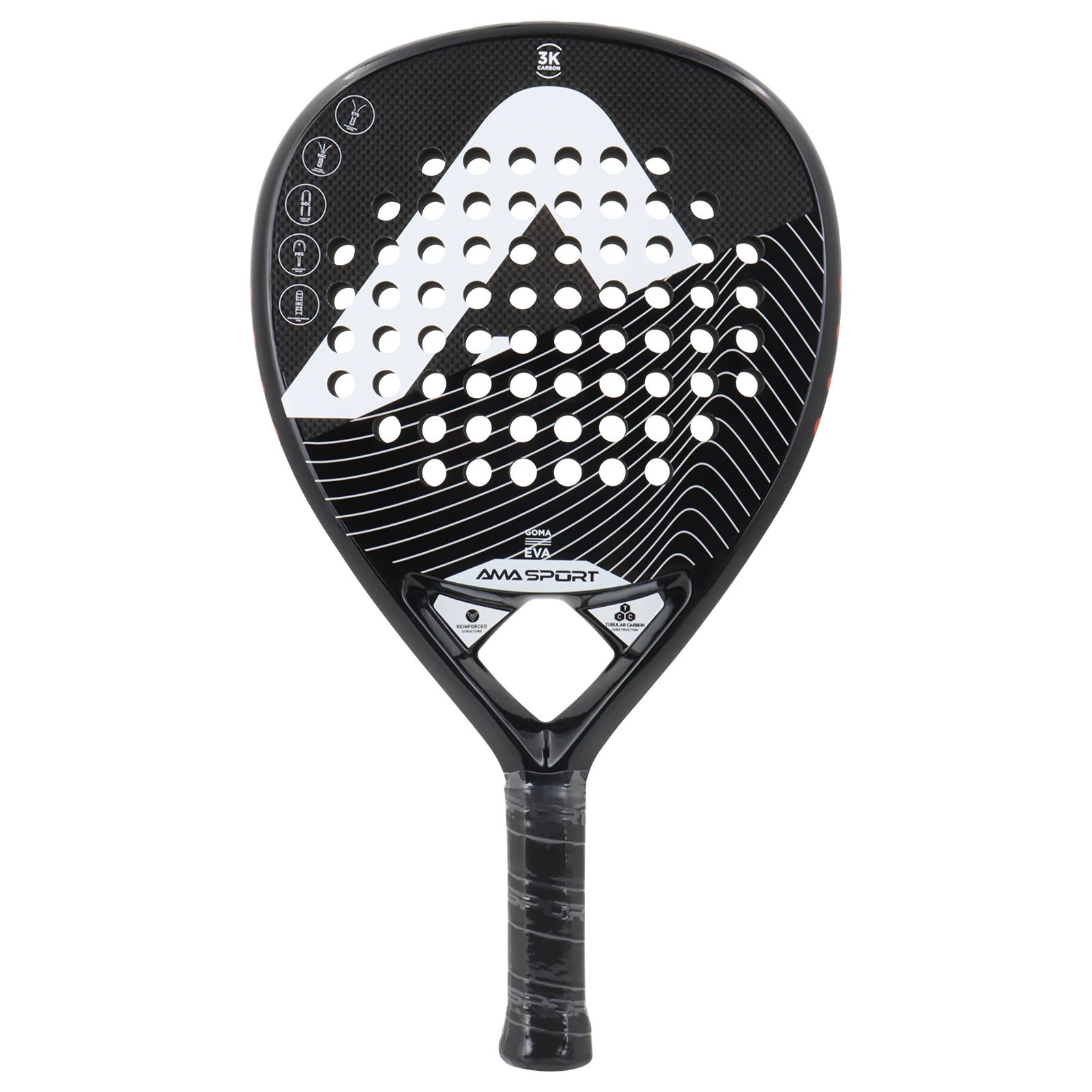 AMA SPORT ERA 1.0 Titanium Carbon Padel Racket