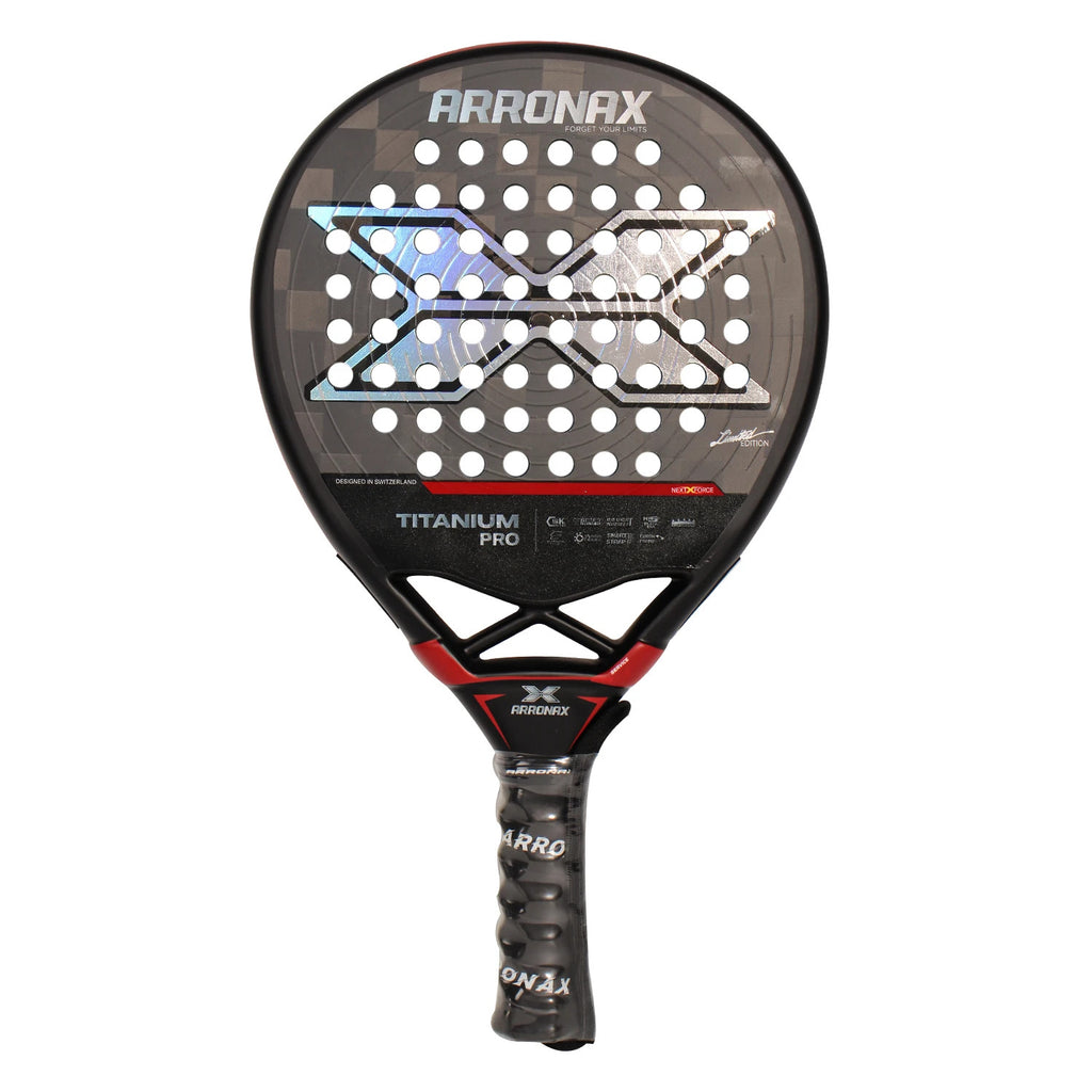 Arronax AT10 18K Carbon Fiber Padel Racket — 3D Matte EVA Core