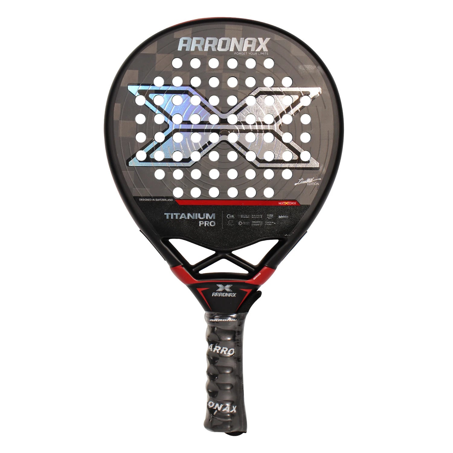 Arronax AT10 18K Carbon Fiber Padel Racket — 3D Matte EVA Core