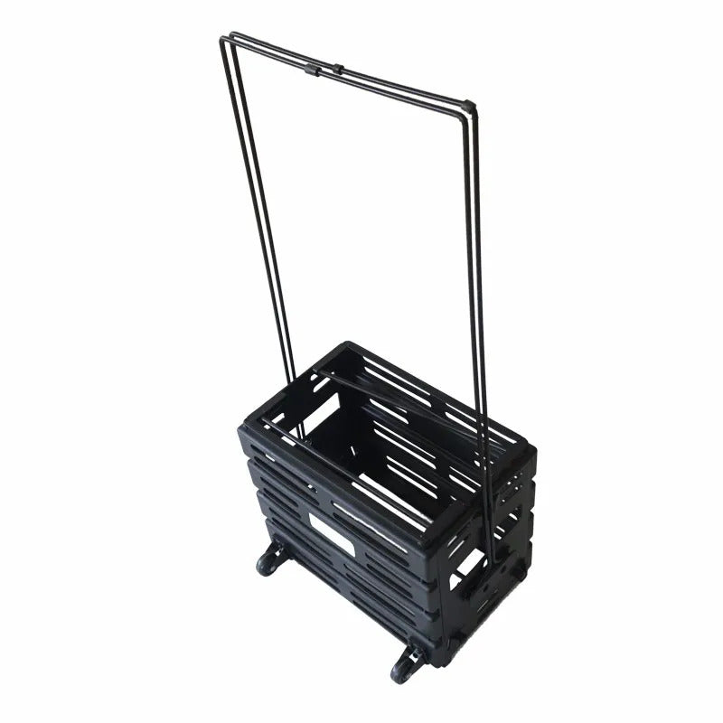 AMA TB-160 Tennis & Pickleball Ball Hopper — 72-Ball Capacity, Doubles as a Seat