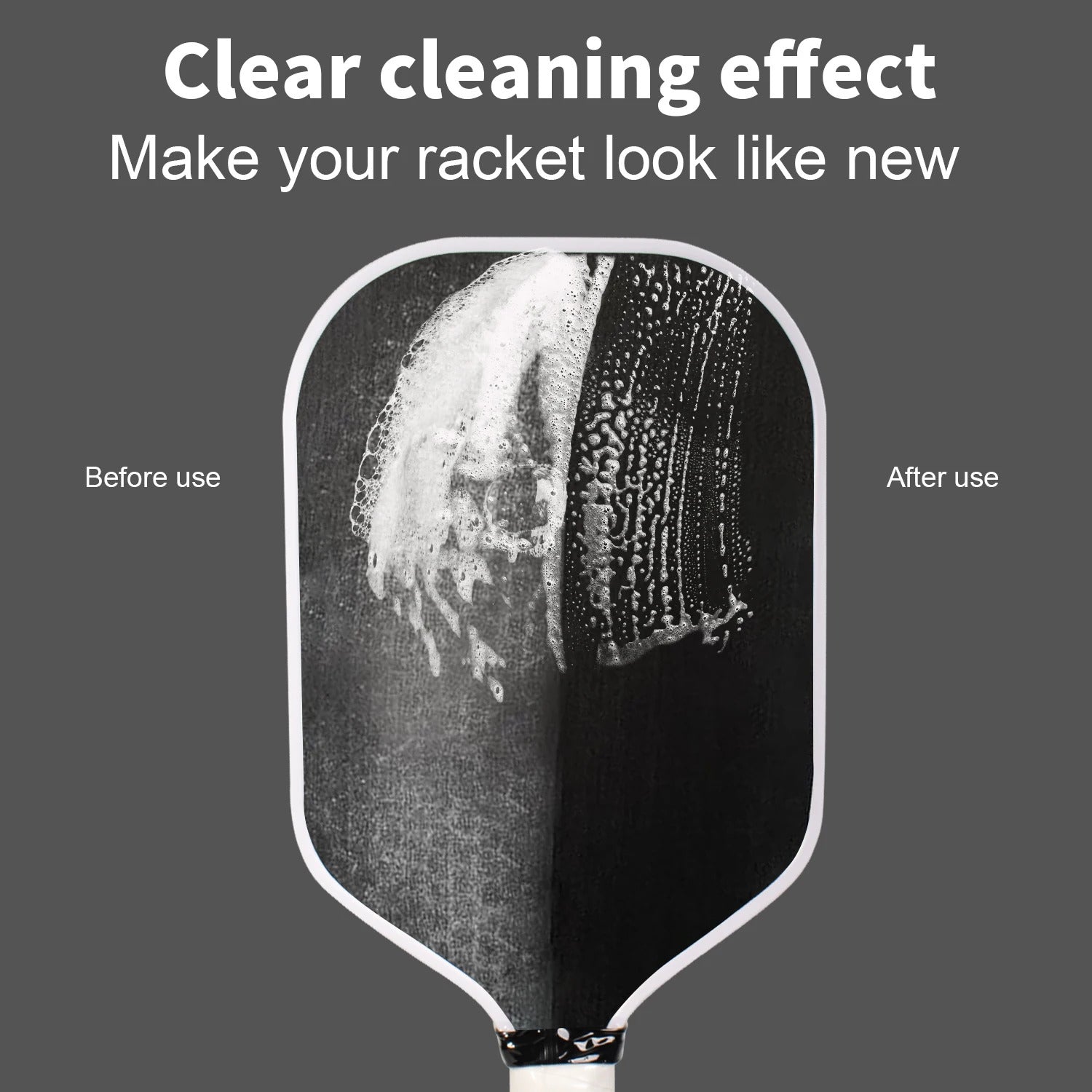 Arronax Pickleball Paddle Spray Cleaner — Foam Formula for Carbon & Composite Faces