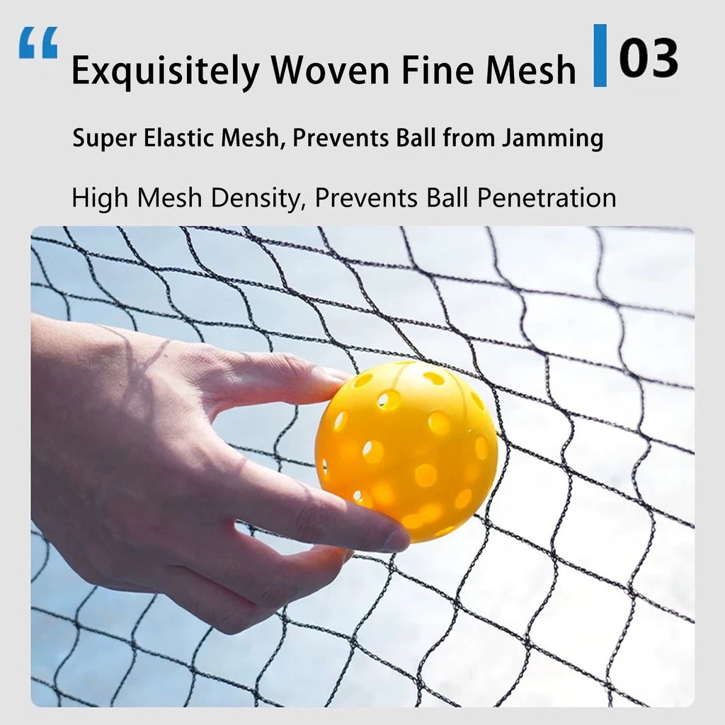 Arronax Portable Pickleball Net — 3.8kg, Wind-Resistant, 3 Size Configurations, Carry Bag Included