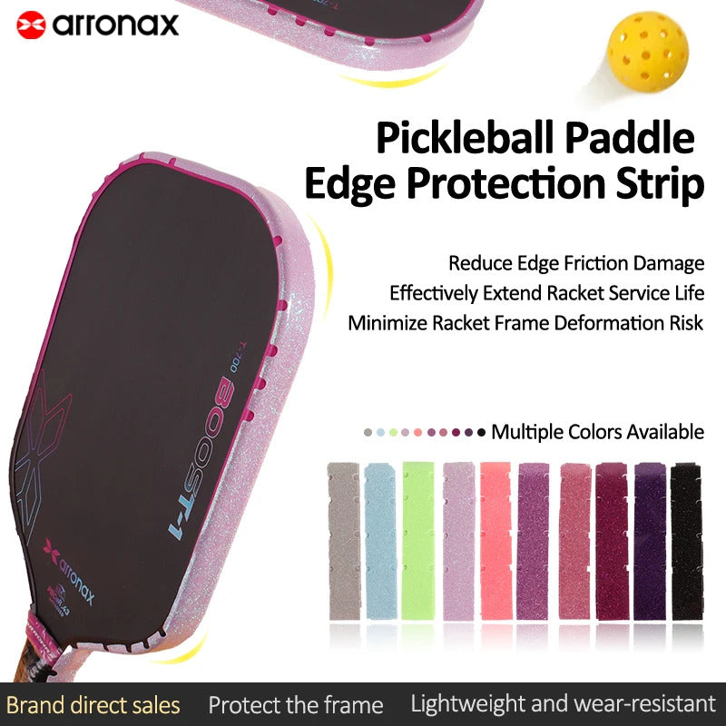 Arronax PU Edge Guard Tape for Pickleball Paddles — 80cm, 10 Colours
