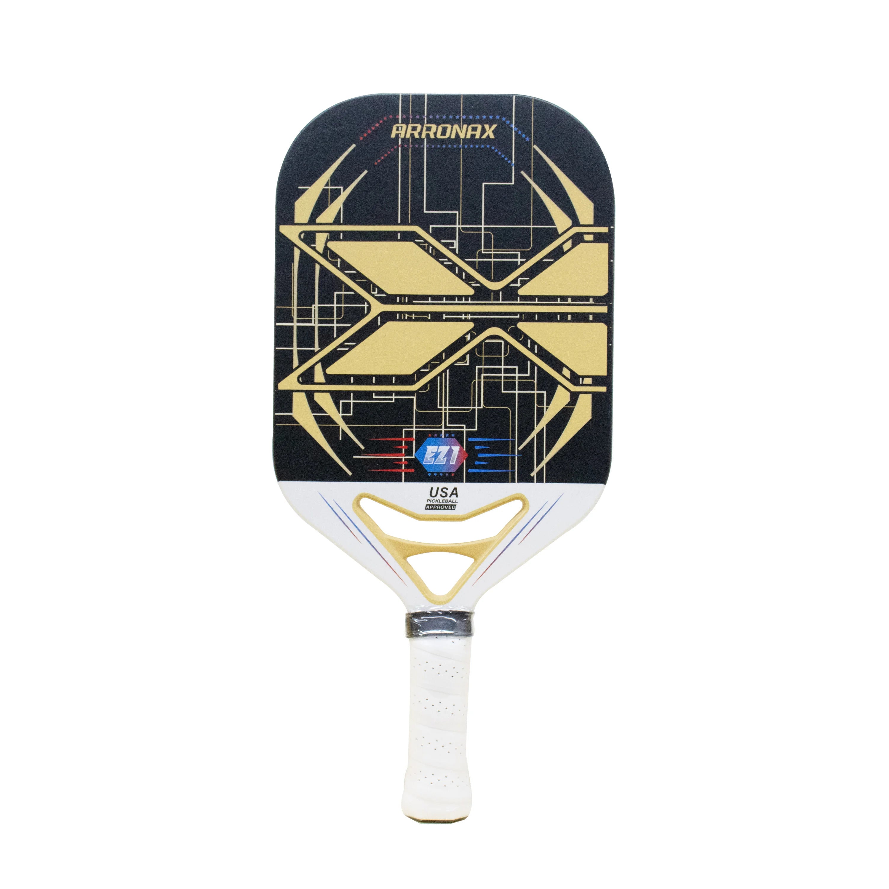 Arronax CSY513 Pickleball Paddle Set — Carbon Fiber, Lead Tape & Cover