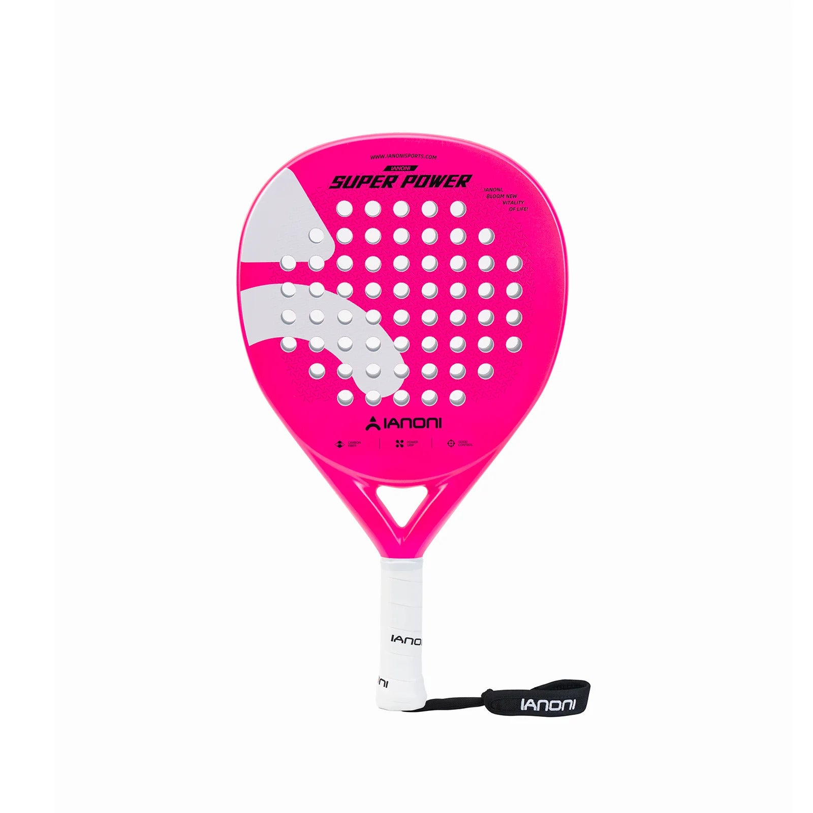 IANONI Super Power 3D Carbon Fiber Padel Racket