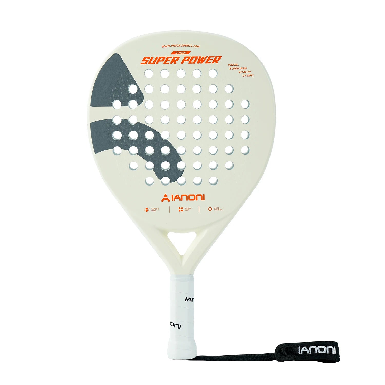 IANONI Super Power 3D Carbon Fiber Padel Racket