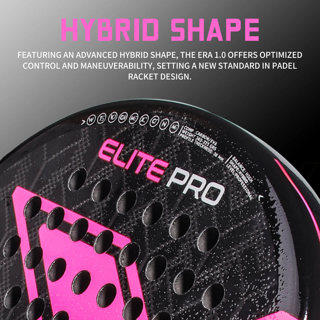 Arronax Hack 02 Aramid Fiber Padel Racket — Black EVA Core