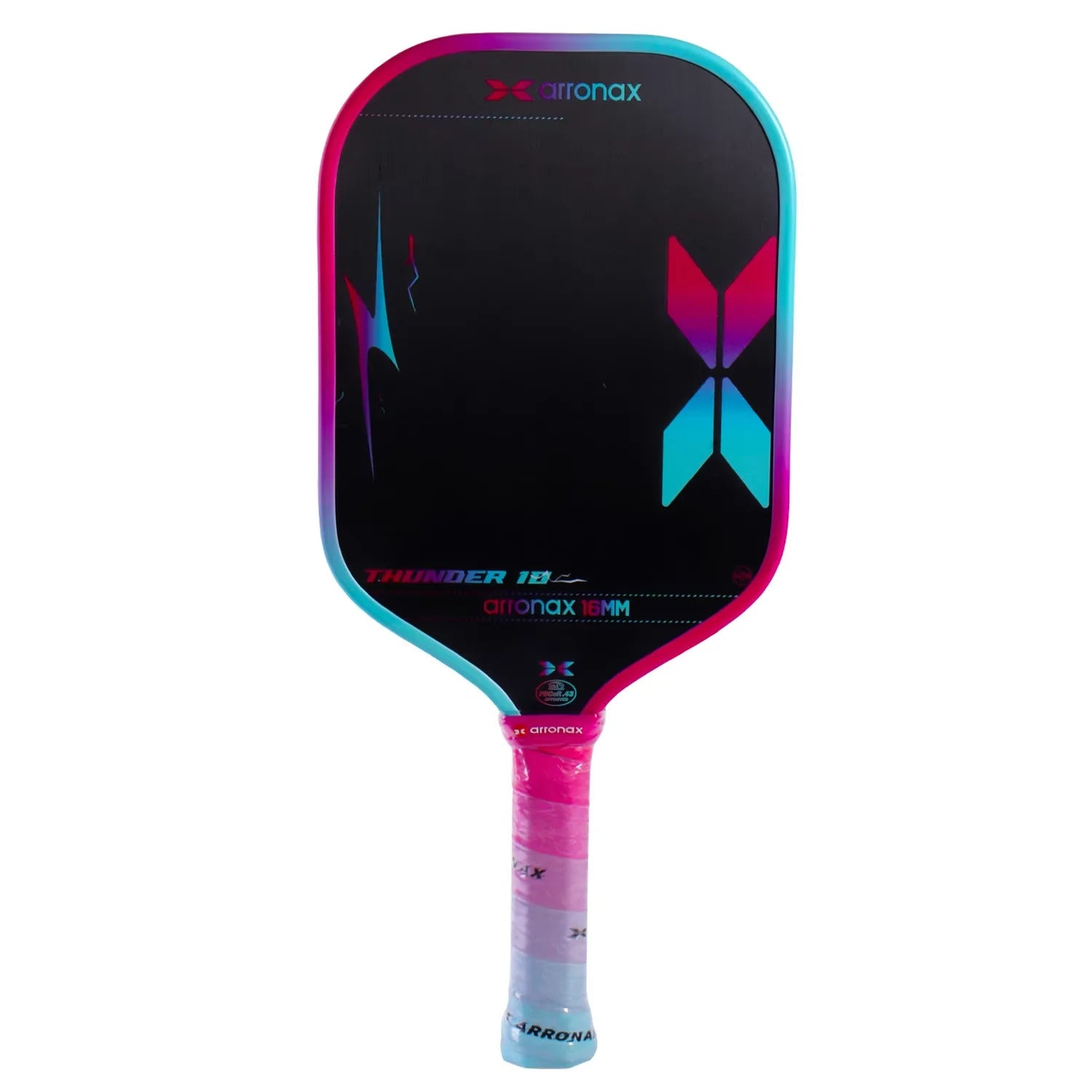 Arronax Thunder 10 Carbon Fiber Pickleball Paddle — 16mm EPP EVA Core