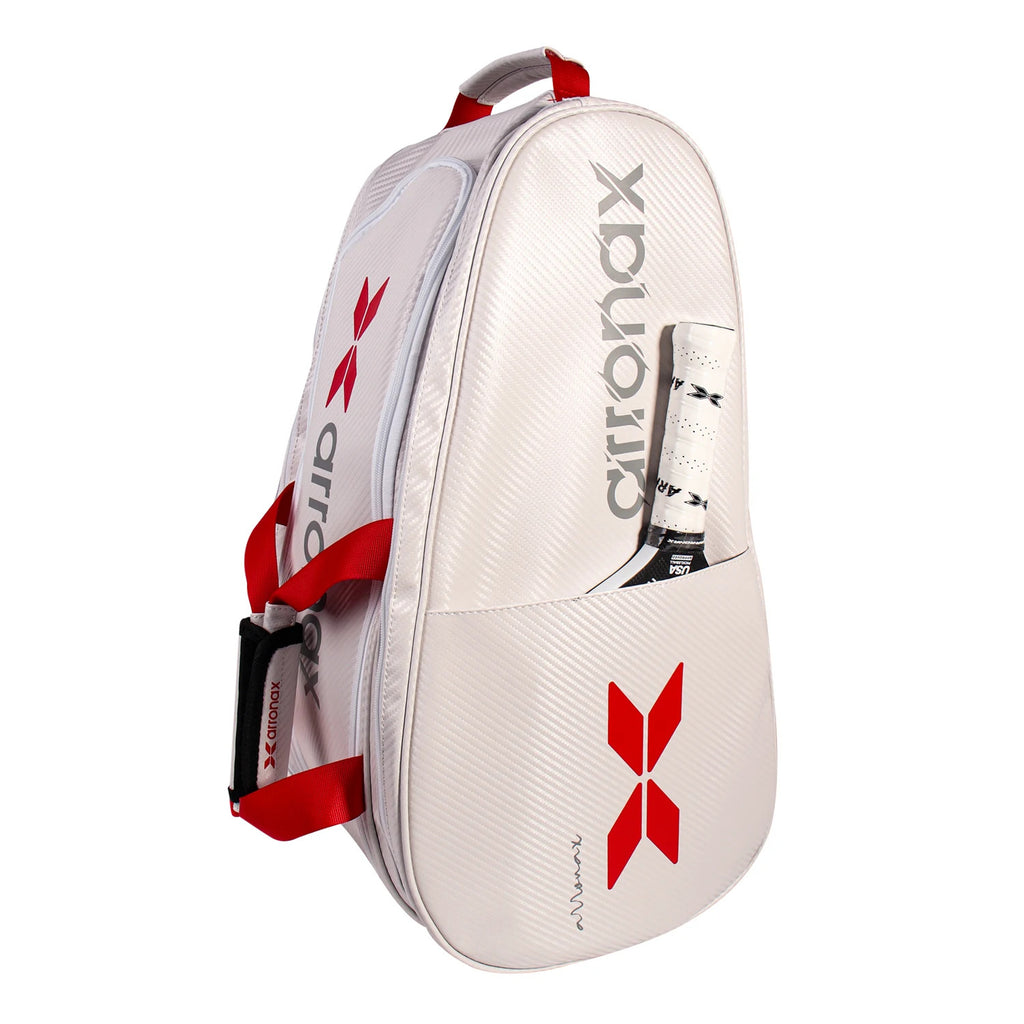 Arronax Carbon Fiber PU Padel & Pickleball Backpack — Large Capacity, Waterproof