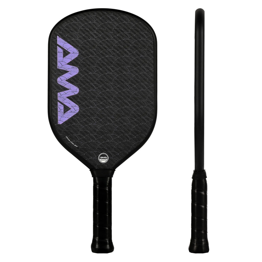 AMA SPORT PBR015 Edgeless Pickleball Paddle — Foam-Injected MPP Core, USAPA Approved