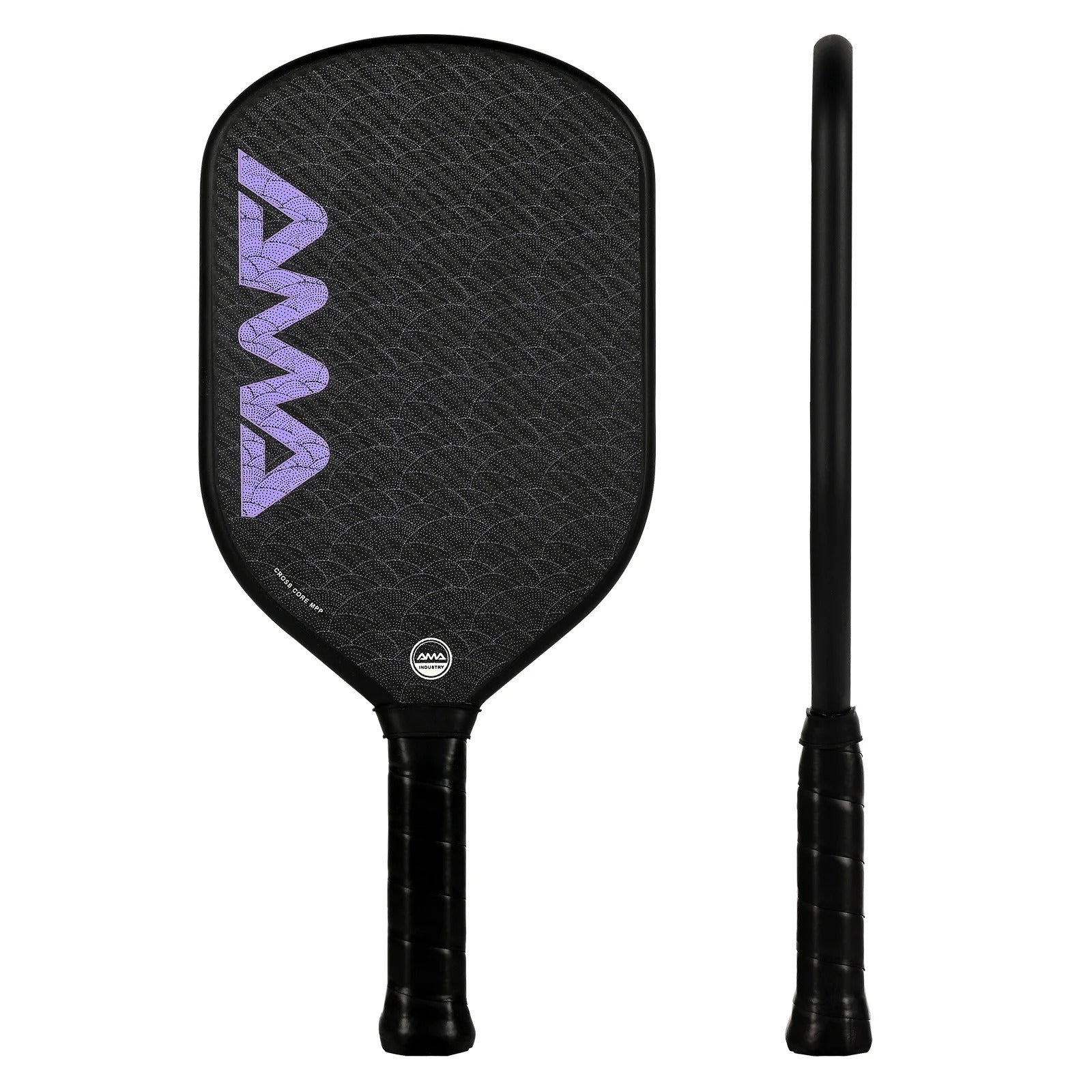 AMA SPORT PBR015 Edgeless Pickleball Paddle — Foam-Injected MPP Core, USAPA Approved