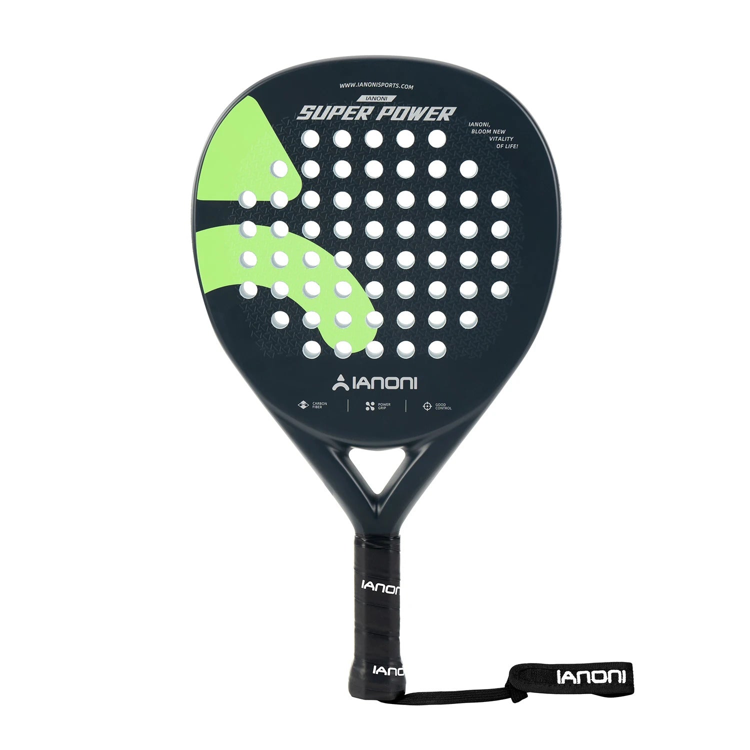IANONI Super Power 3D Carbon Fiber Padel Racket