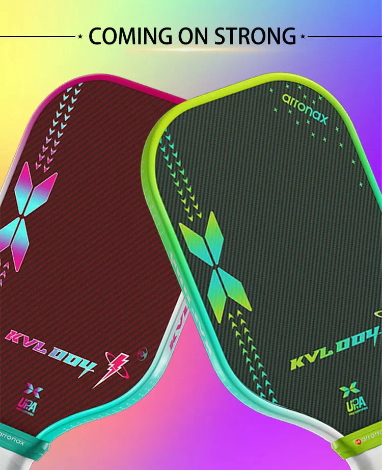 Arronax KVL004 Carbon Fiber Pickleball Paddle — 16mm EVA Core