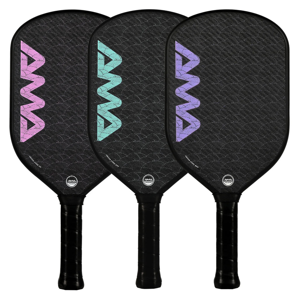 AMA SPORT PBR015 Edgeless Pickleball Paddle — Foam-Injected MPP Core, USAPA Approved