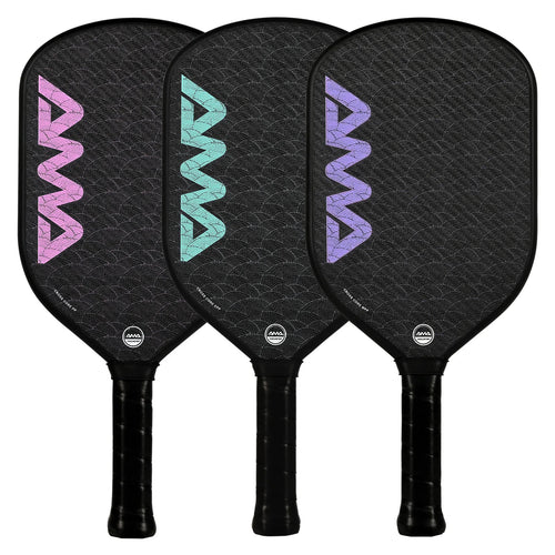AMA SPORT PBR015 Edgeless Pickleball Paddle — Foam-Injected MPP Core, USAPA Approved