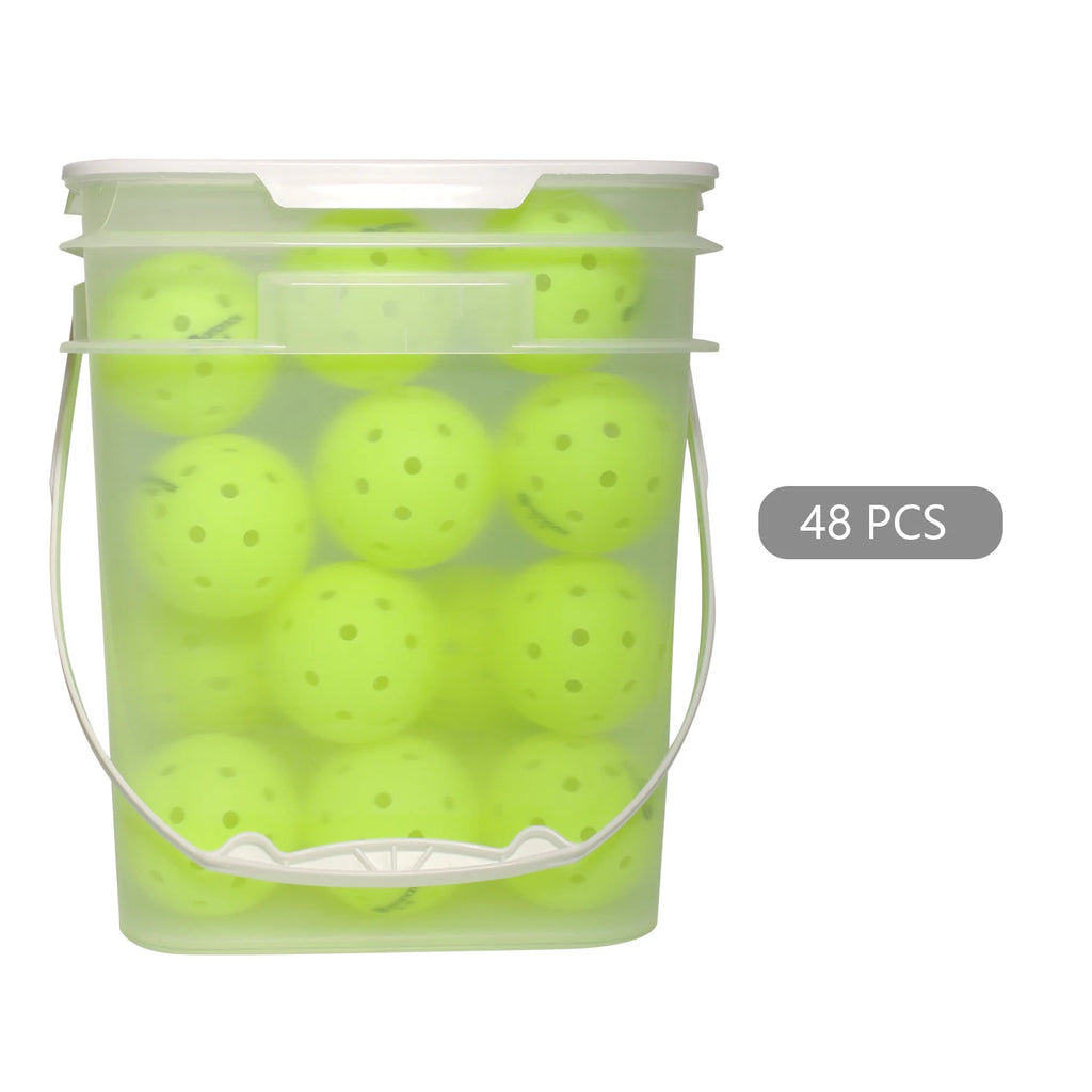 Arronax X5 USAPA Approved Outdoor Pickleball Balls — 40-Hole Seamless Polyethylene
